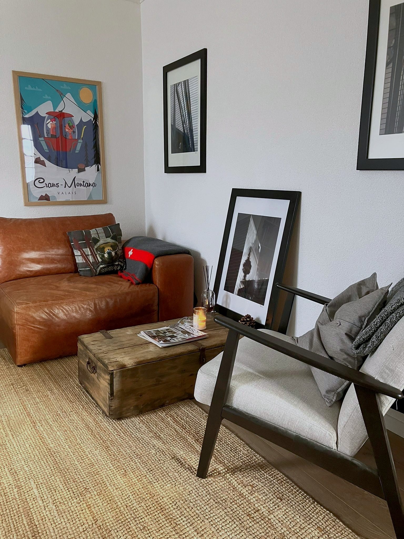 Espace détente à l’étage